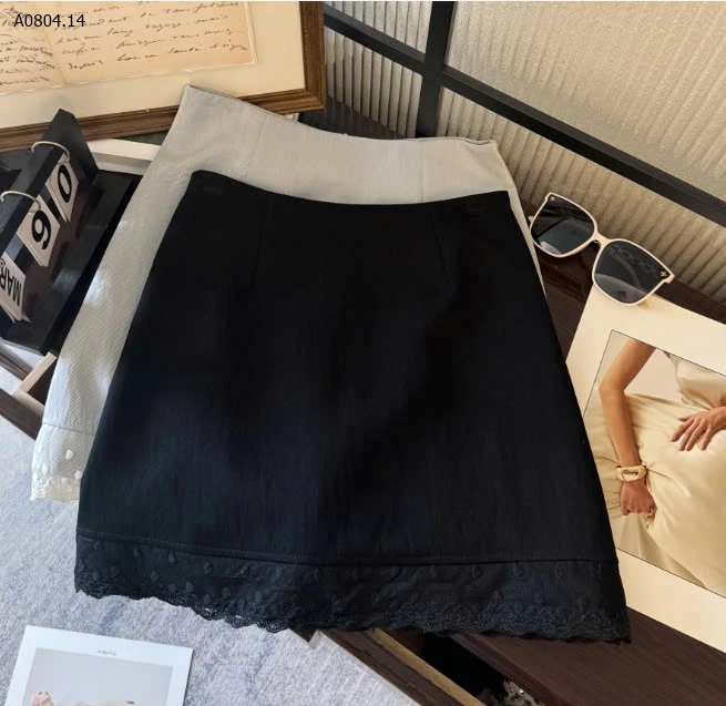 CHÂN VÁY CHỮ A PHỐI -sỉ 146k