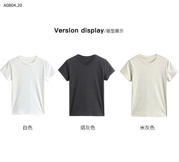 ÁO CỘC TAY NỮ -sỉ 108k