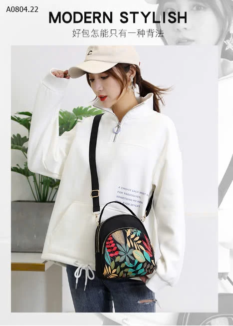 BALO MINI HOẠ TIẾT -sỉ 73k