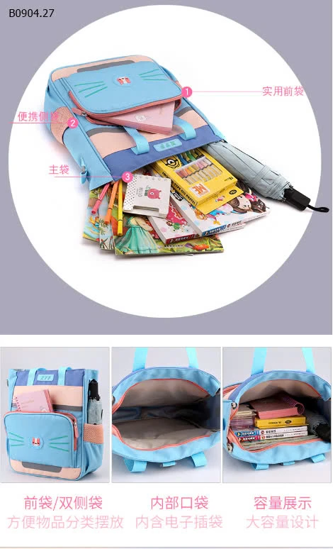 TÚI HỌC THÊM CHO BÉ-sỉ 115k