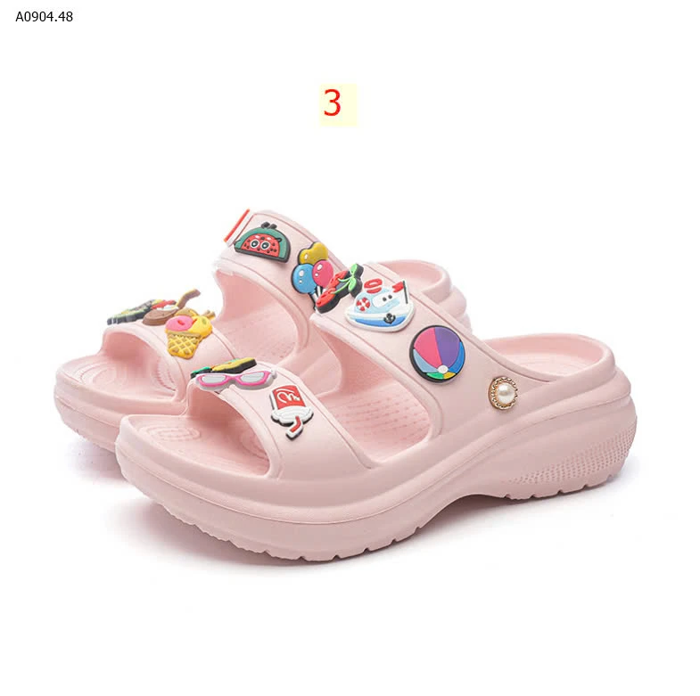 SANDAL CROSC KÈM STICKER-sỉ 110k