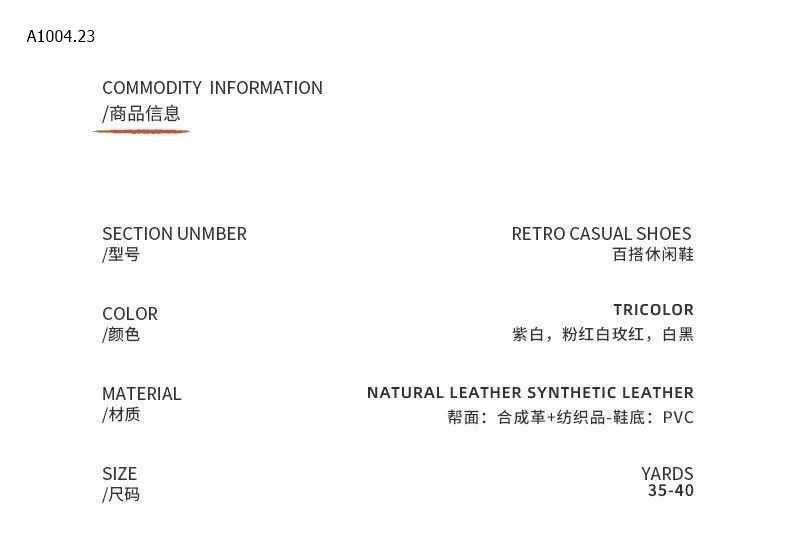 GIÀY SNEACK WARRIOR -Sỉ  195k