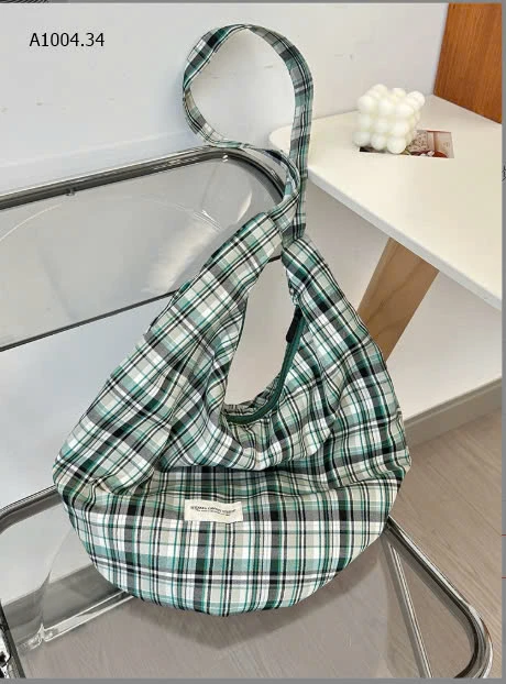 TÚI ĐEO CHÉO KẺ CARO CHO BÉ  - sỉ 85k