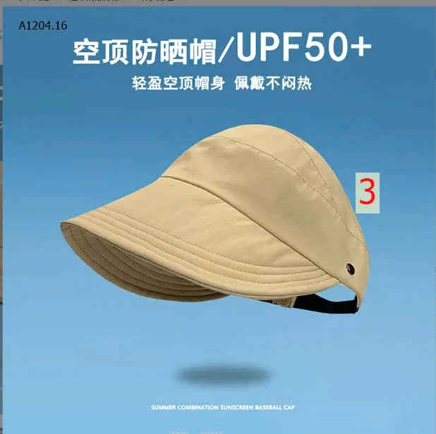 MŨ CHỐNG NẮNG NỮ NỬA ĐẦU-sỉ 41k