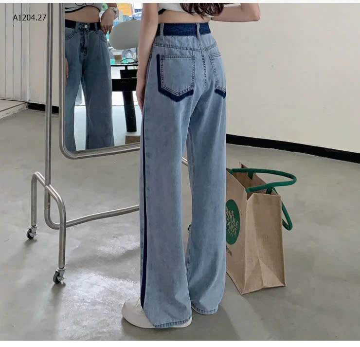 QUẦN JEAN ỐNG RỘNG NỮ-sỉ 138k