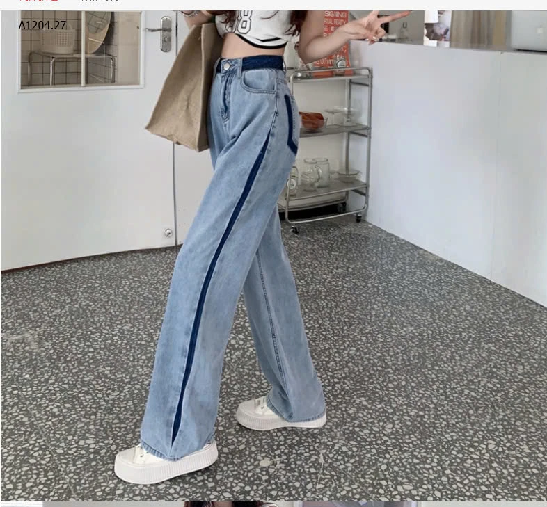 QUẦN JEAN ỐNG RỘNG NỮ-sỉ 138k