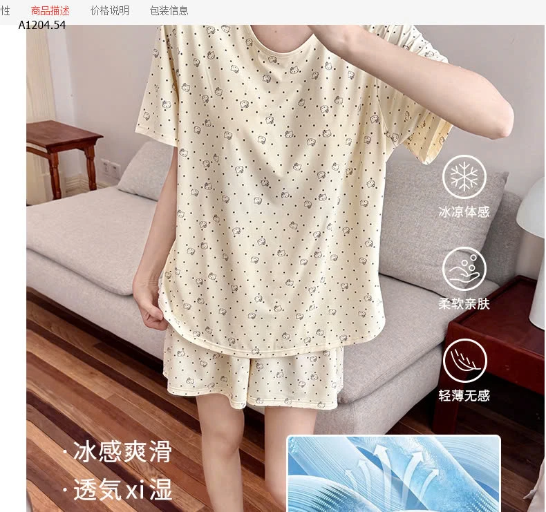 BỘ THUN LẠNH TENCEL NỮ-sỉ 195k