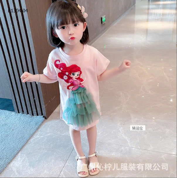  ÁO CÔNG CHÚA 3D CHO BÉ  - sỉ 69k