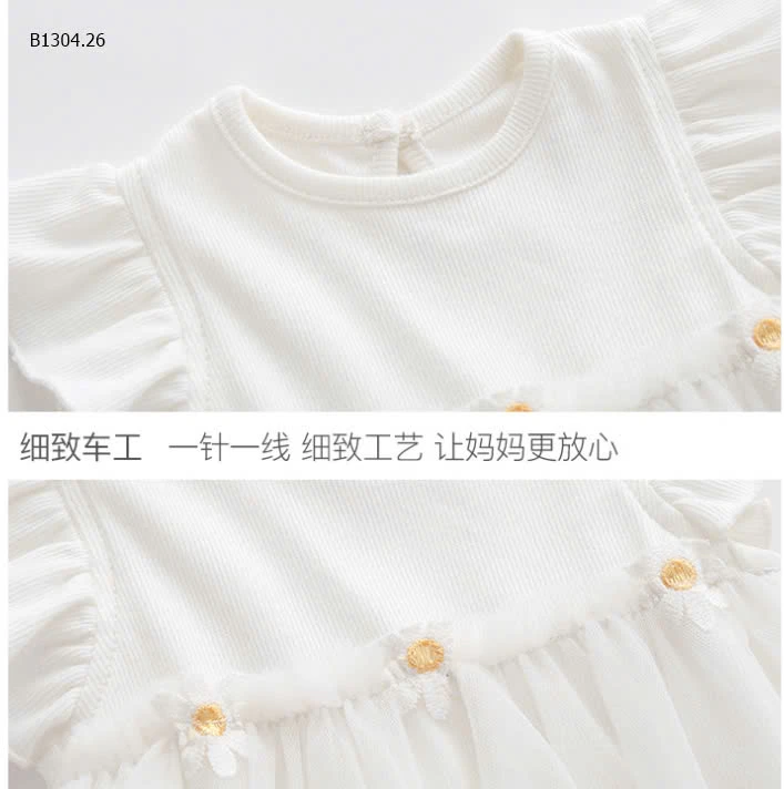 BODY PHỐI VOAN HOA CÚC - sỉ 156k