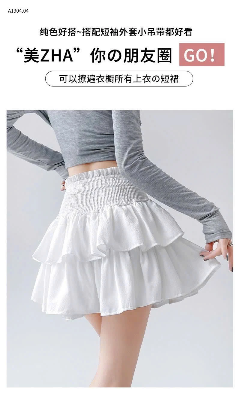 CHÂN VÁY 2 TẦNG NỮ JEANSWEST - sỉ 223k