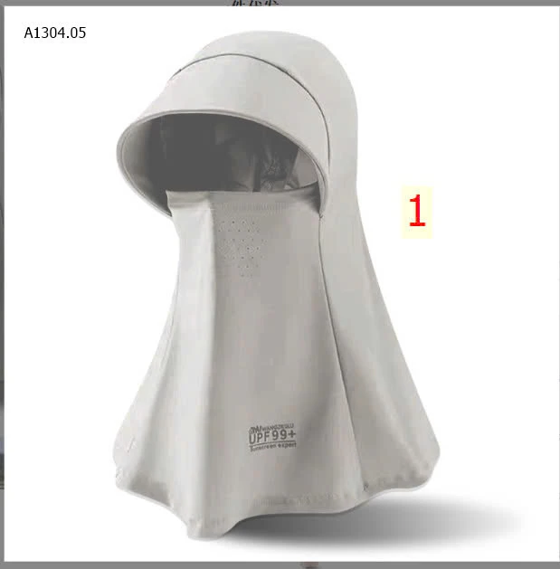  KHẨU TRANG MŨ CHỐNG UV50+- sỉ 28k