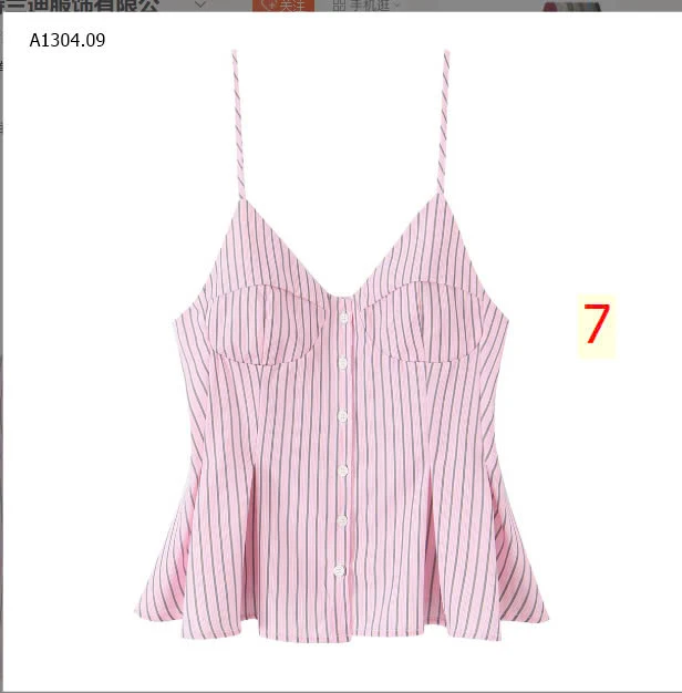 ÁO HAI DÂY KẺ KASLEAD- sỉ 180k