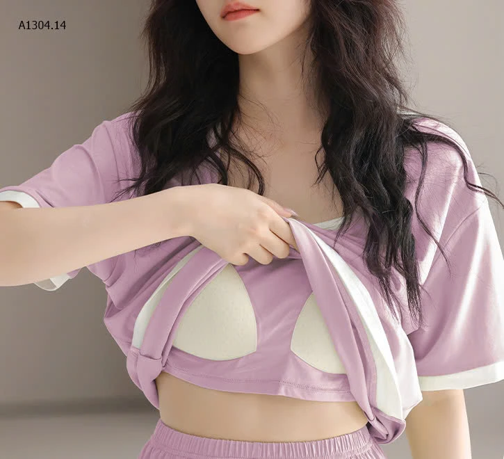 BỘ CỘC TAY KOREA BASIC CÓ ĐỆM NGỰC  - sỉ 133k