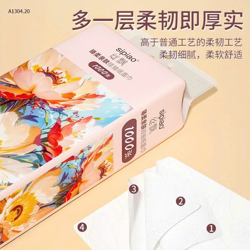 GIẤY TREO SIPIAO CHÍNH HÃNG NỘI ĐỊA TRUNG   - sỉ 180k/ 1 thùng 12 gói