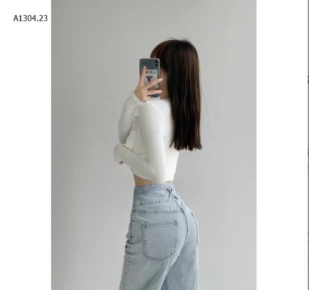 QUẦN JEAN LƯNG CAO 3 KHUY NỮ - sỉ 145k