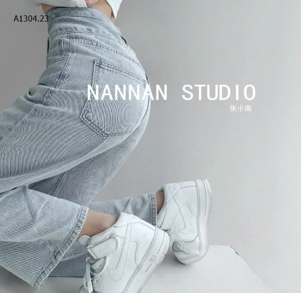 QUẦN JEAN LƯNG CAO 3 KHUY NỮ - sỉ 145k