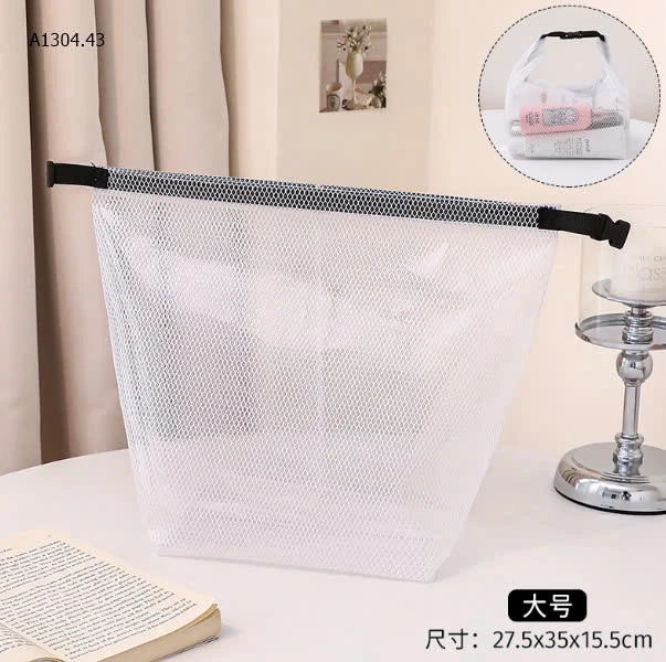    SET 2 TÚI LƯỚI  EVA ĐỰNG MĨ PHẨM - Sỉ 54k/ 1 sét 2 chiếc mix