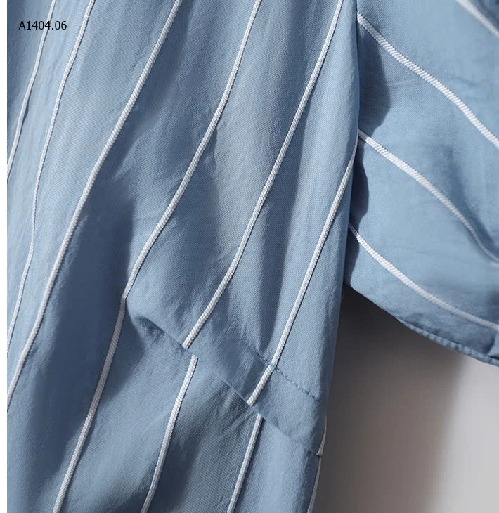 ÁO SƠ MI KẺ TAY BỒNG CHO NỮ - sỉ 190k