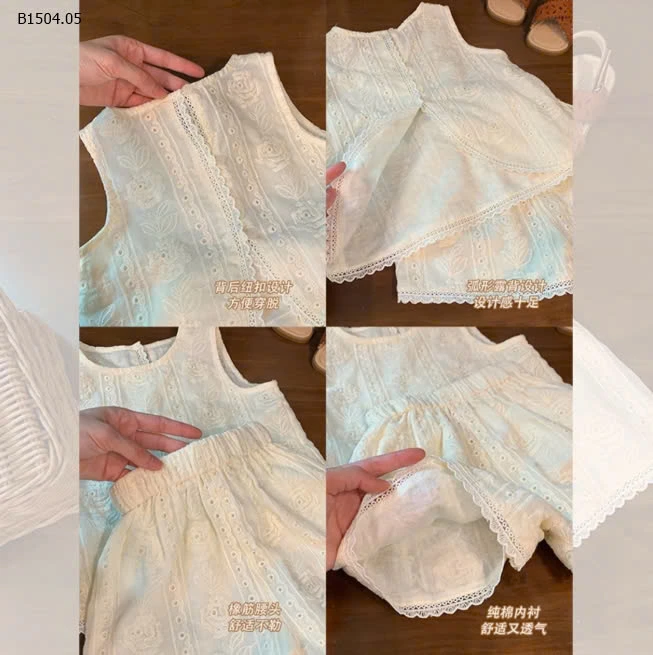 SET REN TRẮNG CHO BÉ GÁI  - sỉ 126k