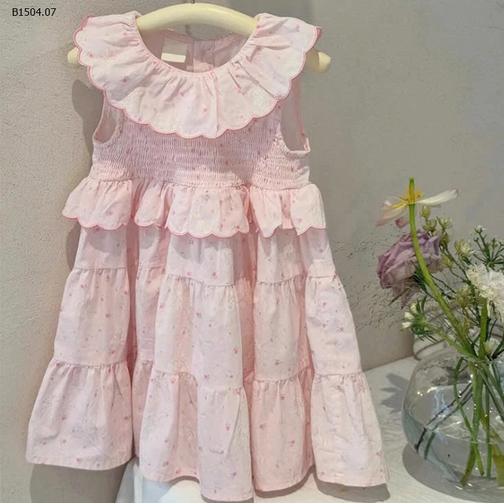 VÁY SÁT NÁCH CỔ BÈO BÉ GÁI - sỉ 190k