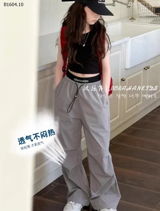 QUẦN JOGGER CHO BÉ GÁI SIZE ĐẠI - sỉ 105k