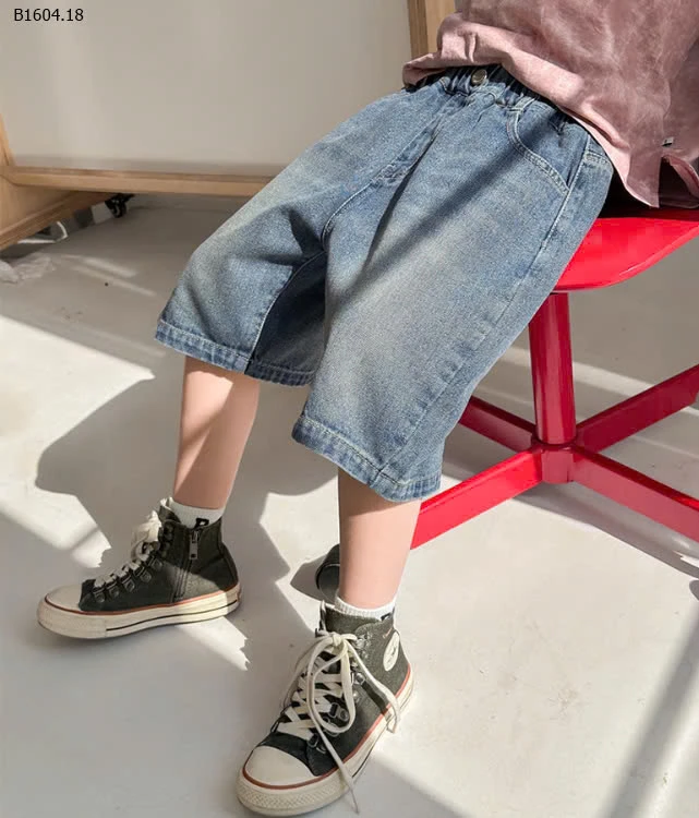 QUẦN SHORT JEAN BÉ TRAI  - sỉ 109k