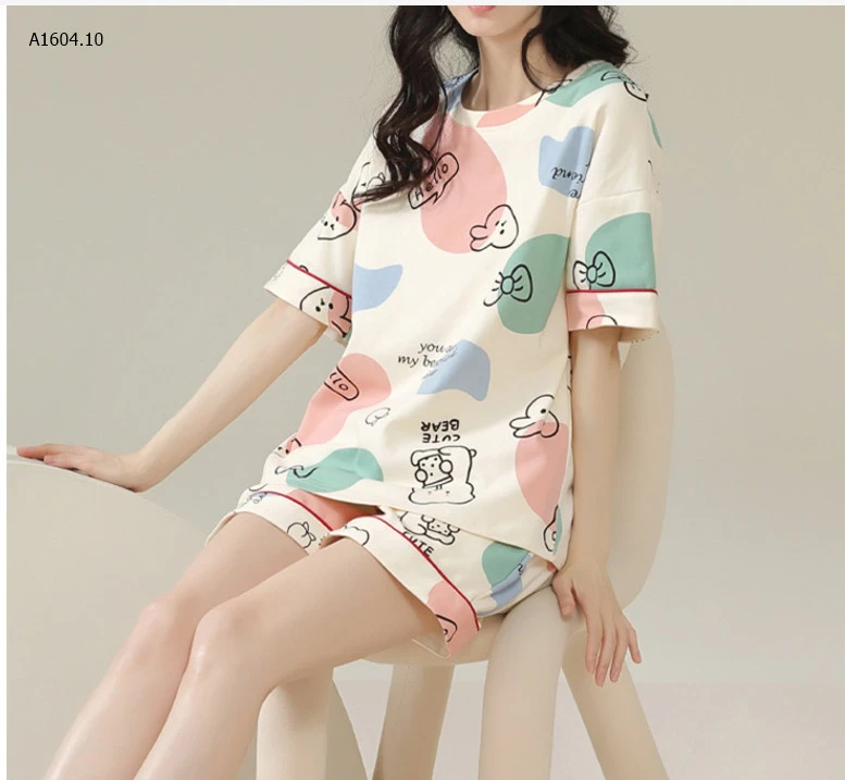 BỘ ĐÙI COTTON MẶC NHÀ - sỉ 179k