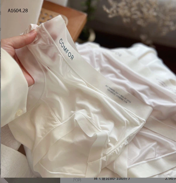  COMBO 10C QUẦN CHIP BĂNG LỤA  - Sỉ 135k/ 1 sét 10 chiếc mix