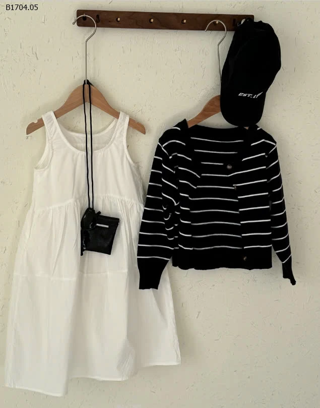 VÁY SUÔNG TRẮNG BG-Sỉ 179k