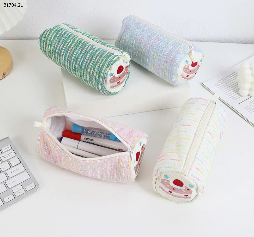 TÚI ĐỰNG BÚT HOẠT HÌNH DỄ THƯƠNG- Sỉ 75k/set 2chiec chọn màu