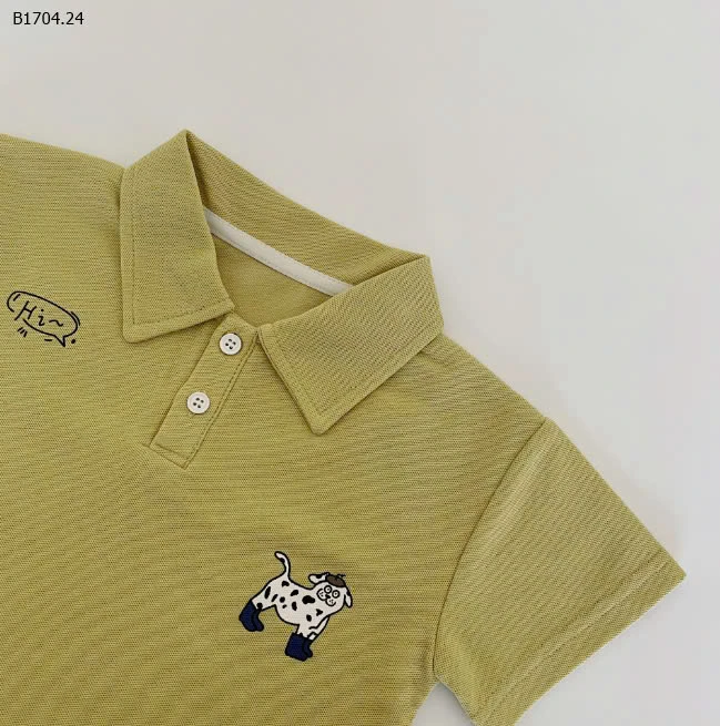 Áo thun POLO  mùa hè cho bé-Sỉ 123k