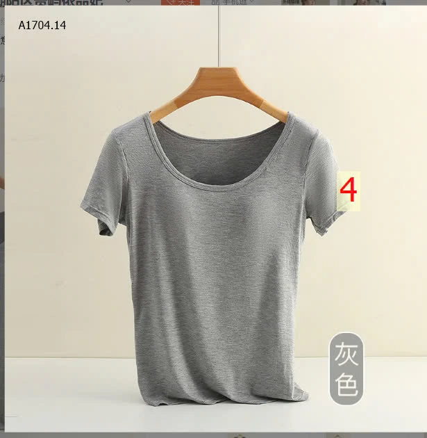 ÁO CỘC TAY KÈM BRA- sỉ 98k