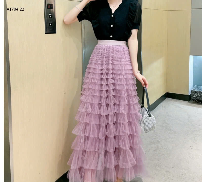 CHÂN VÁY XẾP LY CHO NỮ  - sỉ 196k