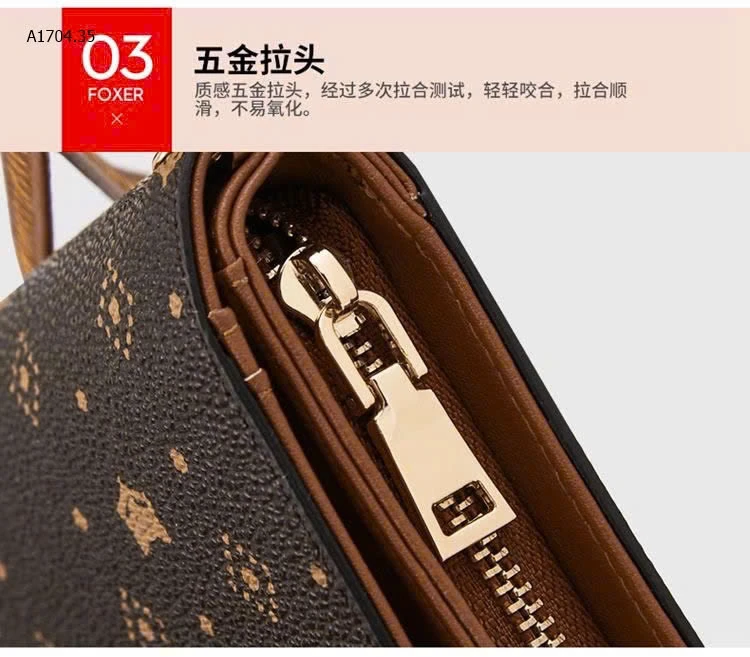 VÍ DÀI MẪU BEST SELLER NHÀ FOXER- sỉ 295k