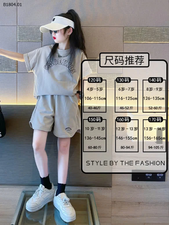 BỘ BÉ GÁI SIZE ĐẠI-Sỉ 118k