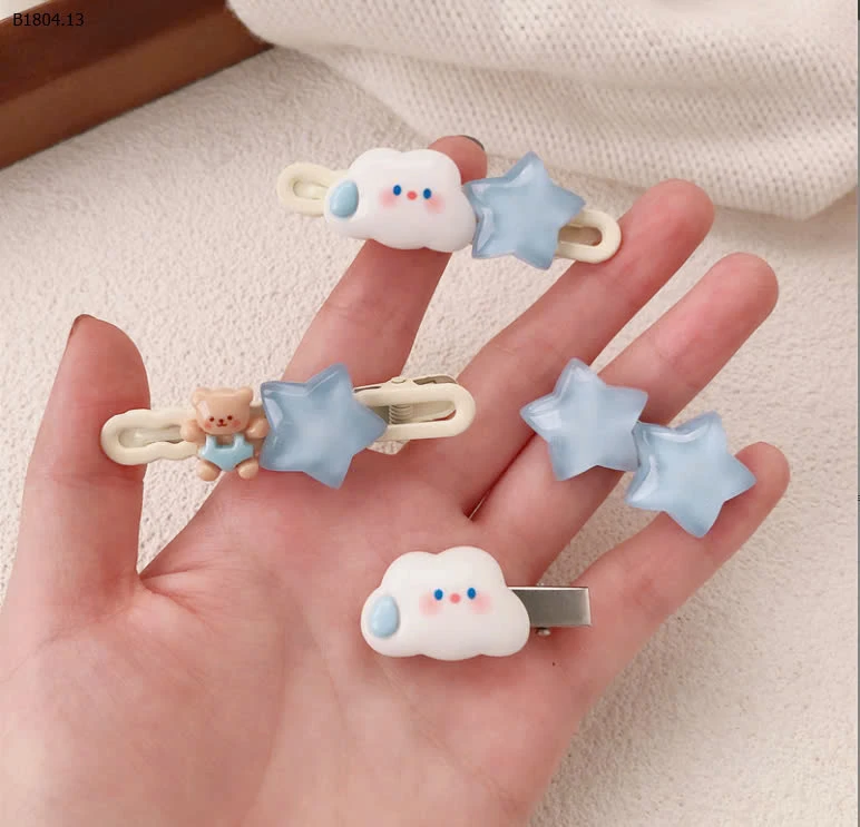 COMBO 8 set KẸP TÓC BÉ -Sỉ 43k/ combo 8 set kẹp tóc