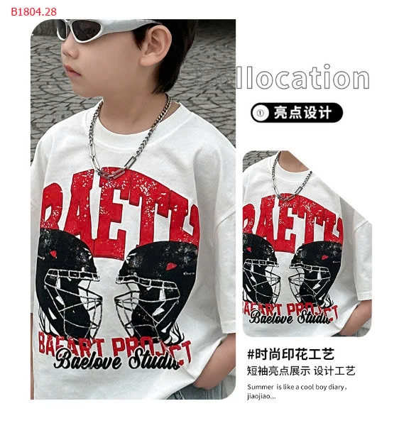 ÁO PHÔNG AOA BÉ TRAI - sỉ 122k