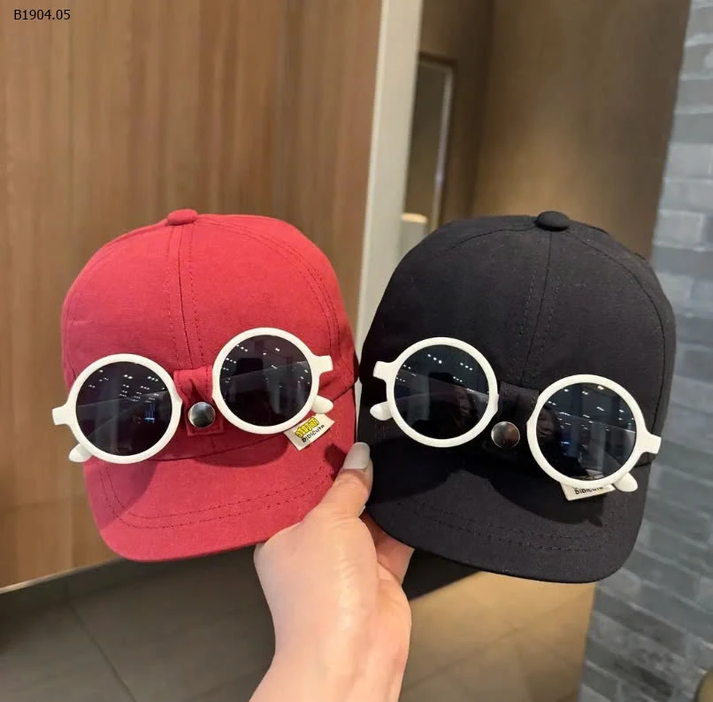 MŨ LƯỠI TRAI KÈM KÍNH  - sỉ 52k