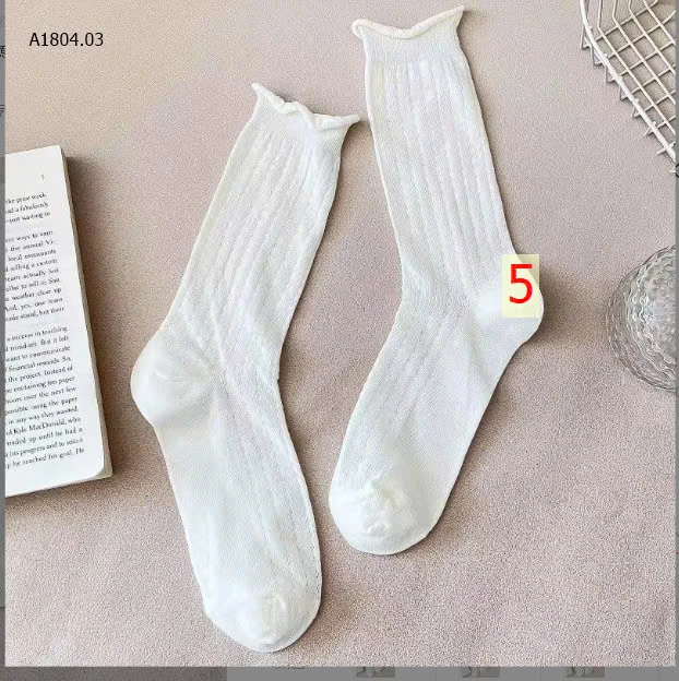 SET 5 ĐÔI TẤT REN NỮ QCCC- sỉ 58k/set 5 đôi  