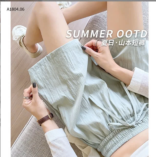  QUẦN SHORT ỐNG RỘNG LỤA BĂNG CHO NỮ - sỉ 85k