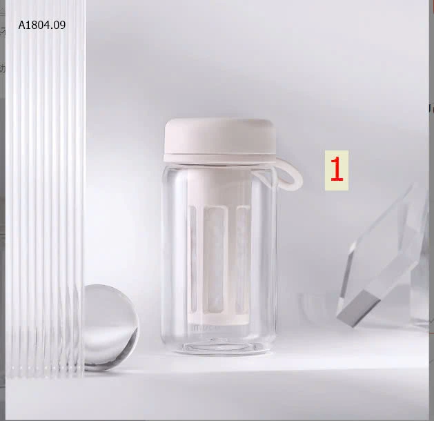 BÌNH UỐNG NƯỚC KÈM LÕI LỌC- sỉ sz 450ml  72k sz 600ml  77k