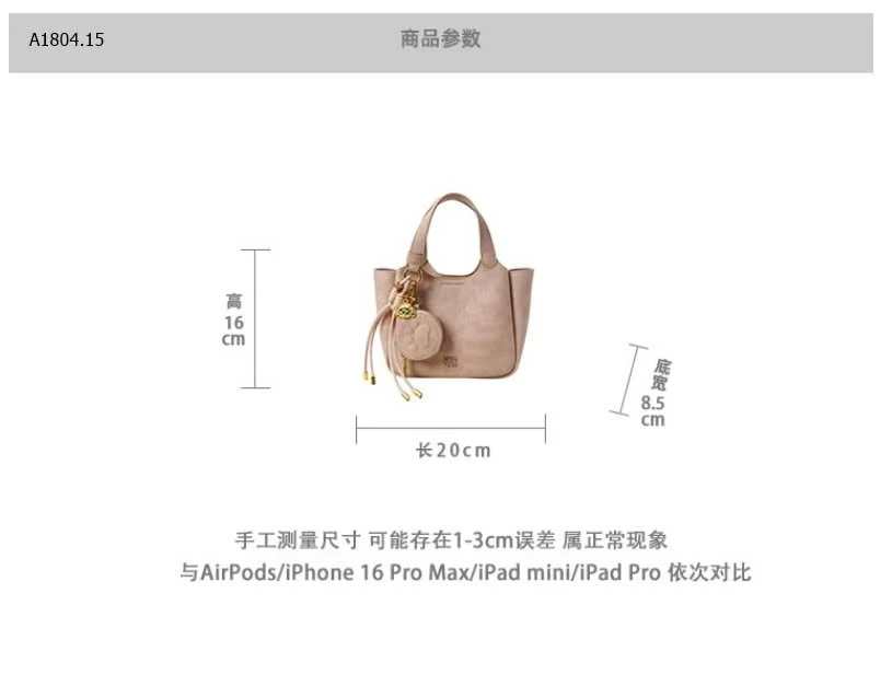 TÚI XÁCH CHIO2ND NỮ- sỉ 230k