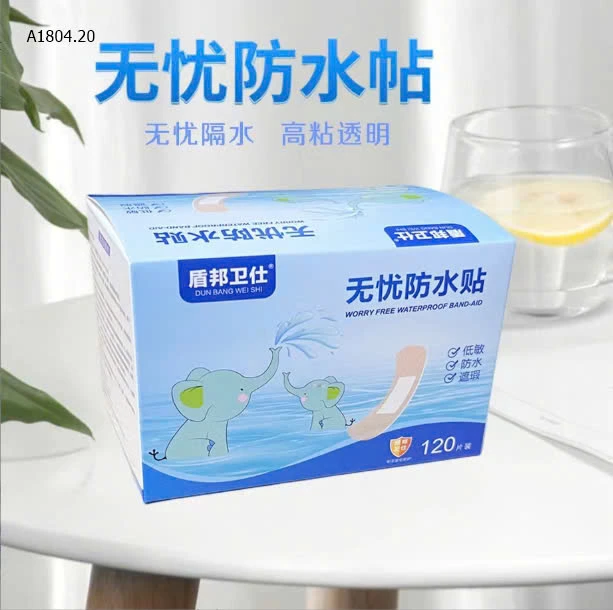  SET 2 HỘP BĂNG KEO CÁ NHÂN CHỐNG NƯỚC- sỉ 35k/set 2 hộp