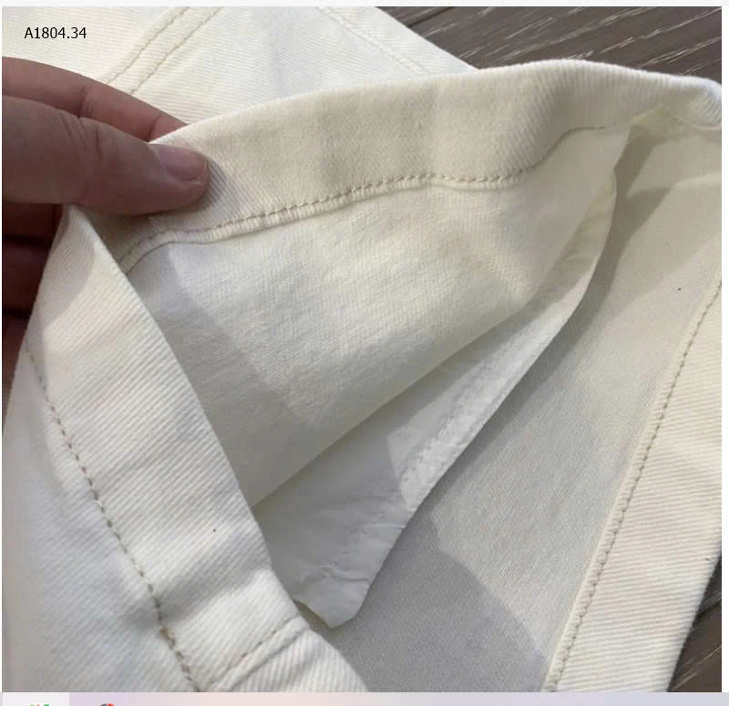 QUẦN SOOC JEAN PHỐI DÂY CHO NỮ  - sỉ 197k