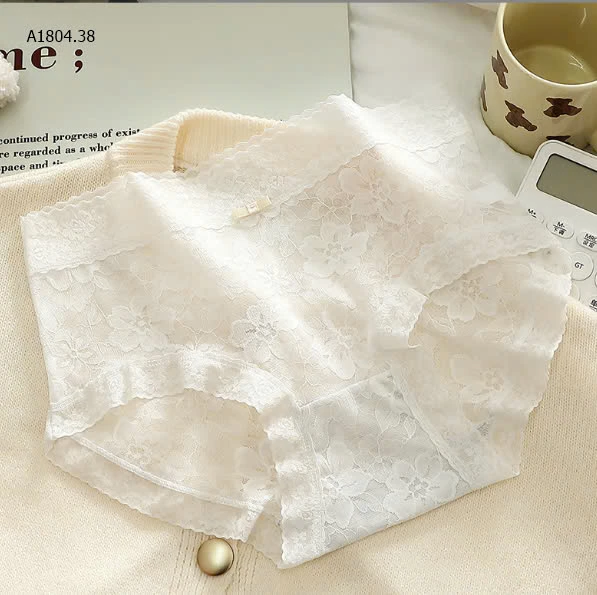 SET 10 QUẦN CHIP REN HOA TRÀ - Sỉ 124k/ 1 sét 10 chiếc mix màu