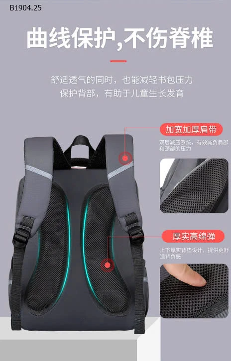 BALO CHỐNG GÙ CAO CẤP CHO BÉ-Giá sỉ như sau: Size to : 238 Size nhỏ : 227k