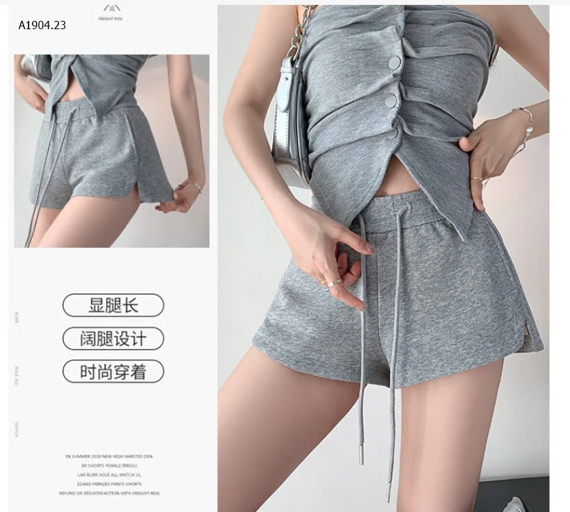 SHORT COTTON GEN BỤNG- sỉ 107k