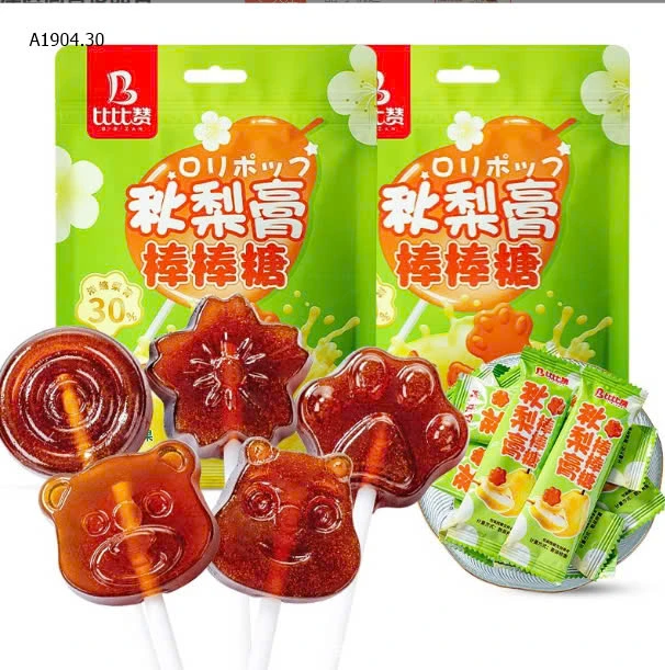 GOM KẸO_MÚT LÊ BÁCH THẢO GIẢM HO RÁT HỌNG BIBIZAB - Sỉ 72k/ 1 sét khoảng 40 chiếc