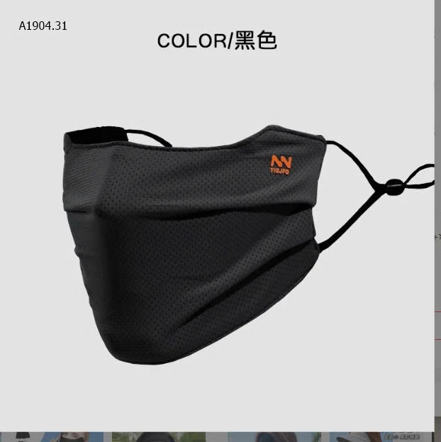 SET 4 KHẨU TRANG CHỐNG UV NAM - Sỉ 55k/ 1 sét 4 chiếc mix màu
