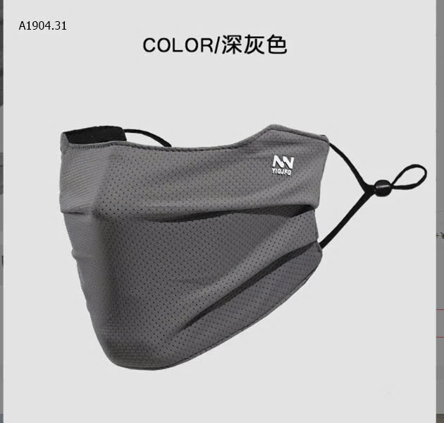 SET 4 KHẨU TRANG CHỐNG UV NAM - Sỉ 55k/ 1 sét 4 chiếc mix màu